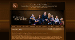 Desktop Screenshot of kelloggandgrantdds.com